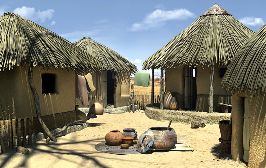 village africain