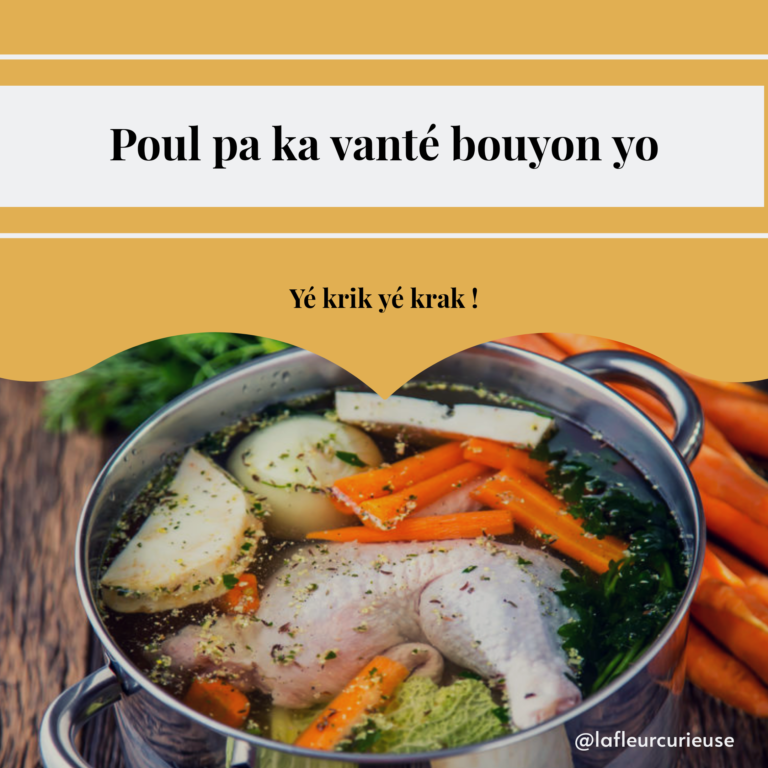 poul pa ka vanté bouyon yo