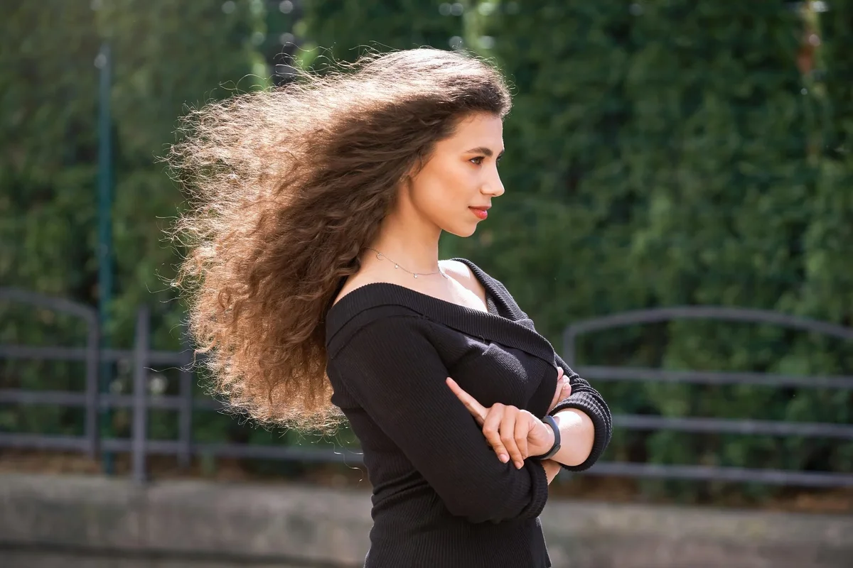 coupe de cheveux longs