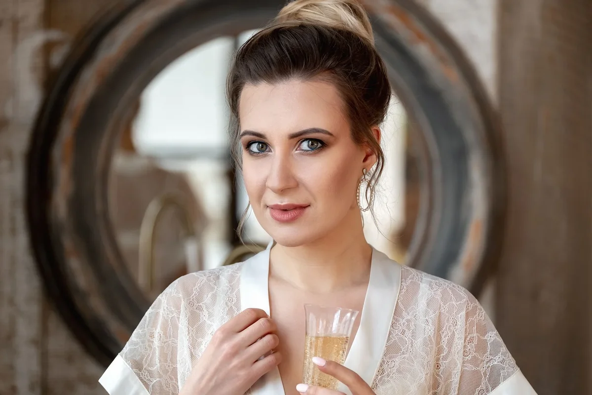 chignon de mariée