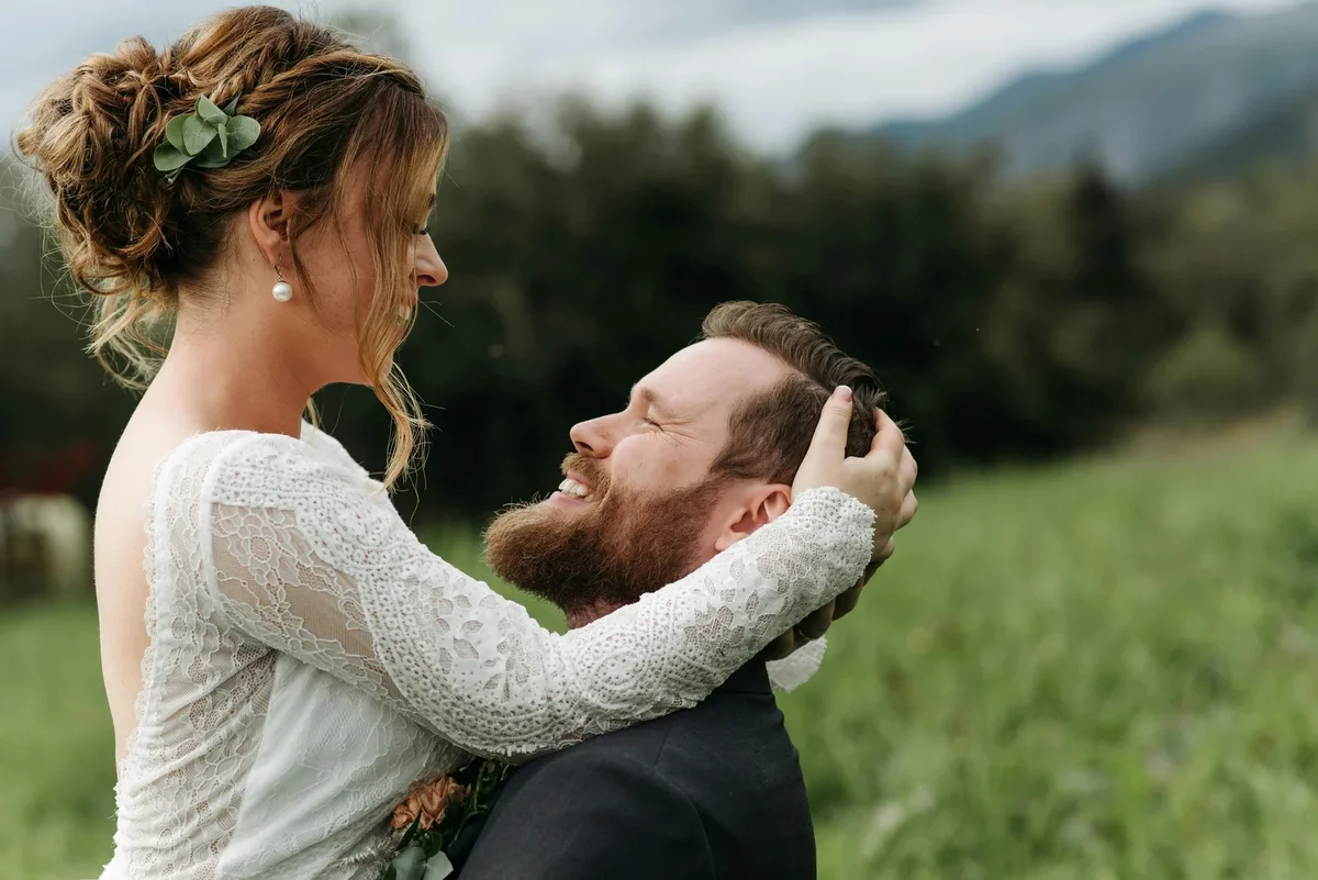 chignon de mariée