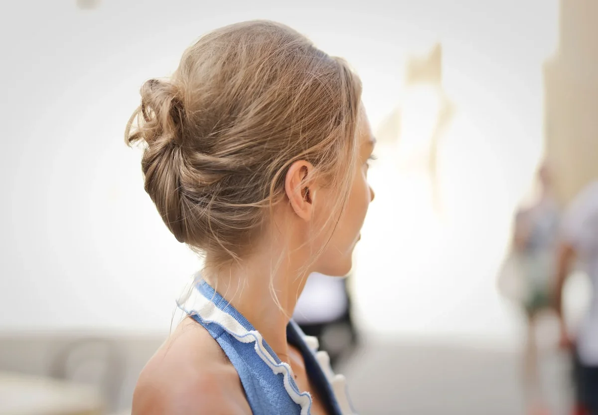 chignon de mariée