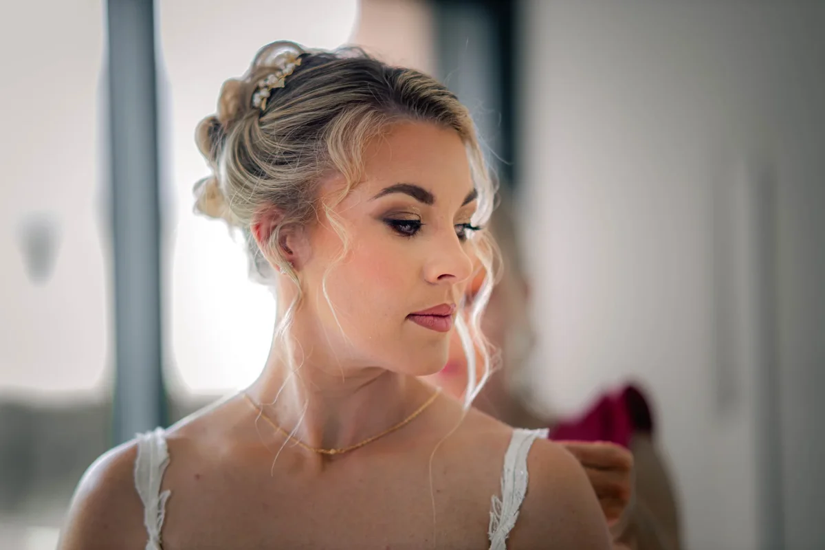 chignon de mariée