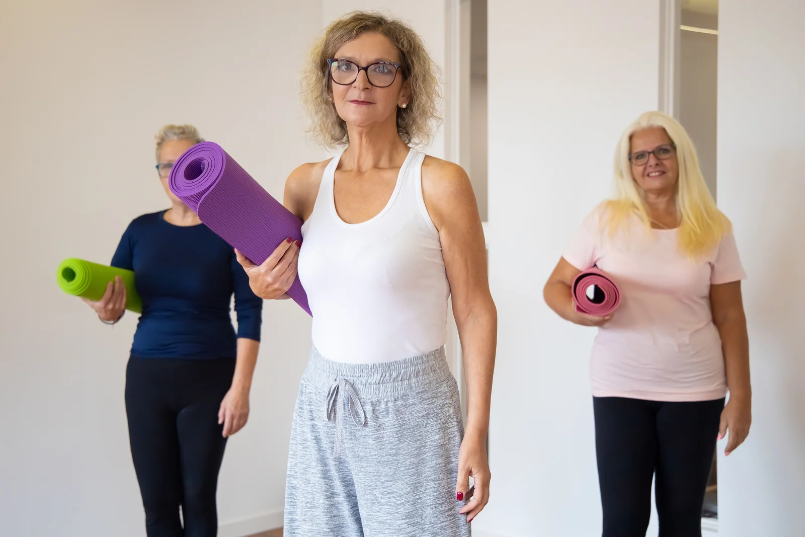 Cours collectif de fitness en salle